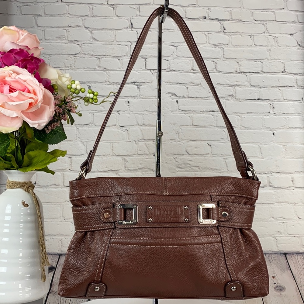 TIGNANELLO SINCE 1989 Brown Leather Shoulder Bag